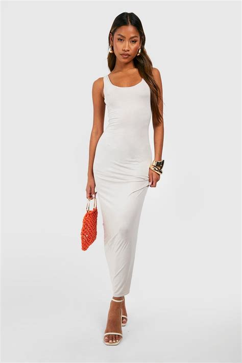 Scoop Neck Maxi Dress Boohoo Uk