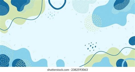 Cute Background Background Abstract Shapes Dots Stock Vector (Royalty ...