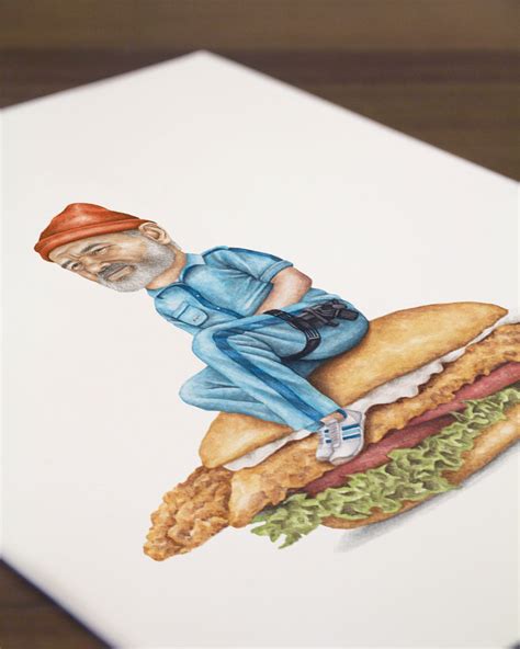 Steve Zissou – Celebs On Sandwiches