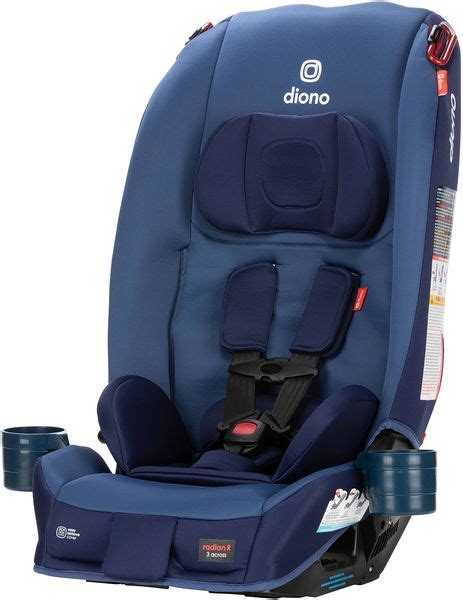 Diono Radian R Narrow All In One Convertible Car Seat Blue Surge