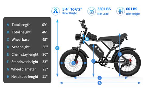 Amazon Ridstar Motocicletas El Ctricas Para Adultos W Ah