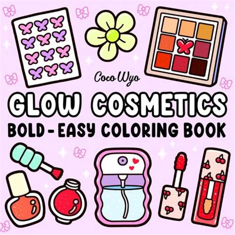 Book Glow Cosmetics Wyo Coco In Coloring Books