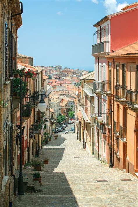 Vibo Valentia Calabria Italy Stock Image Image Of Calabria