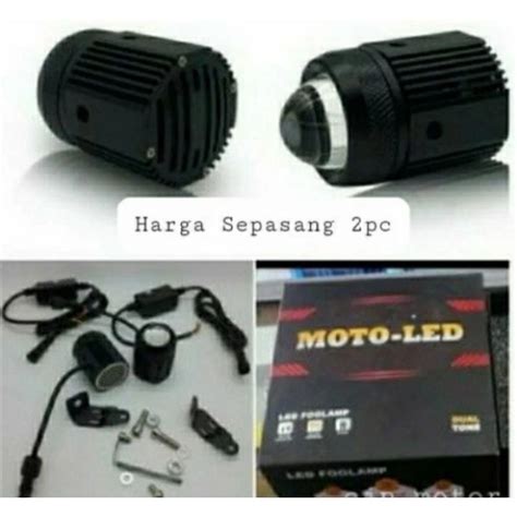 Jual Lampu Tembak D Laser Mini Driving Led Sepasang Pcs Motoled