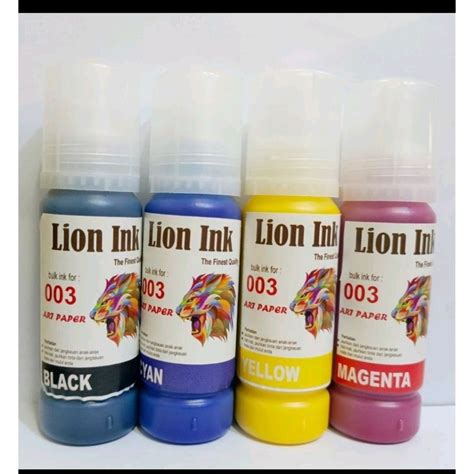 Jual PAKET TINTA ART PAPER EPSON L3110 L3150 L5190 L1110 L3101 LION INK