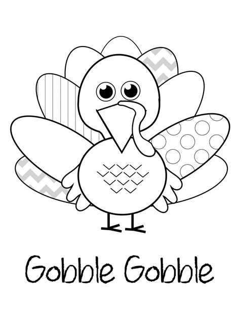 Printable Turkey Body Coloring Pages Coloring Pages