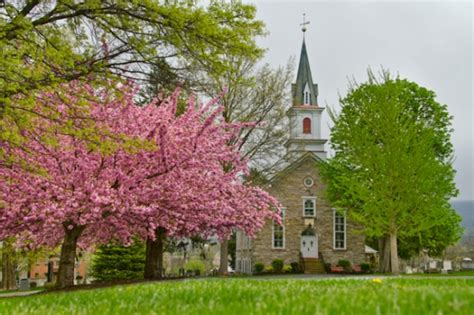 Church In Spring Donald Reese Photography