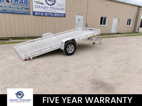 Aluma S Tilt Aluminum Tiltbed Utility Trailer