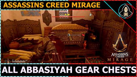 All Abbasiyah Gear Chests Assassins Creed Mirage YouTube