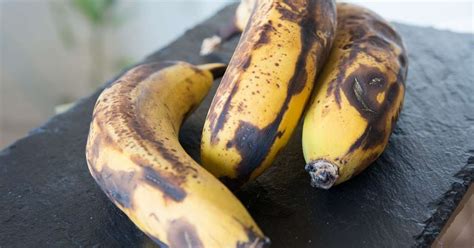 Comer Banana Muito Madura Faz Mal Posso Usar Em Receitas