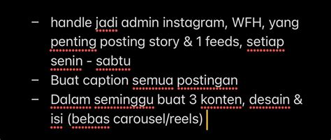 Baca Rules S Id Worksfess On Twitter Work Cw Gaji Jobdesk