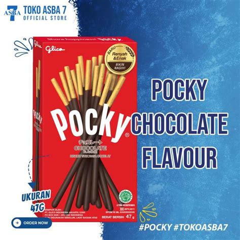 Jual Glico Pocky Chocolate Biskuit Stik 47 G Di Seller Toko Asba7