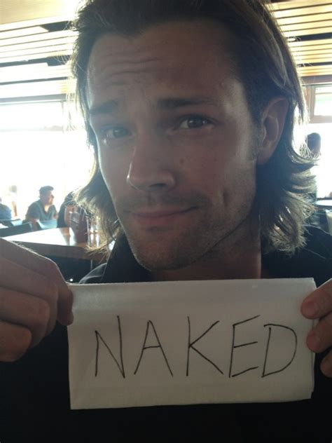 Naked Pic Of Jared Jared Padalecki Photo Fanpop