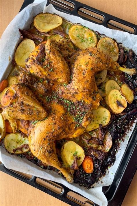 Pollo Con Papas Al Horno