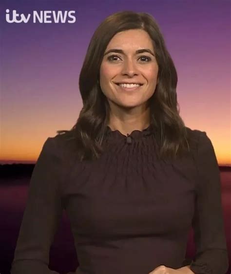 Gmb Weather Girl Lucy Verasamy Flaunts Curves In Figure Hugging Dress