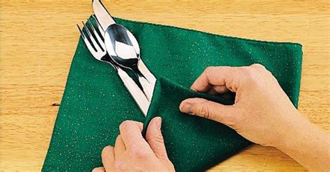 How To Fold A Napkin Easy Ways Paper Napkin Folding Napkin Folding