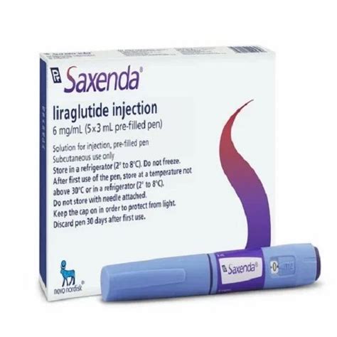 Saxenda Liraglutide Injection For Sale Strength 6 Mg Ml At Rs 16000