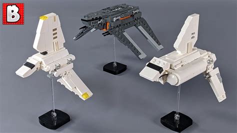 Lego Lambda Zeta And Sentinel Imperial Shuttles Micro Scale Youtube