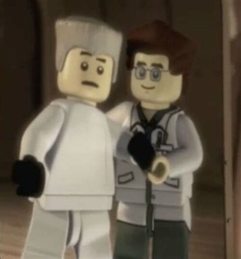 Zane And Drjulien Ninjago Lego Ninjago Zane