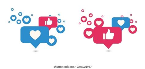 Heart Icon Thumb Thumb Down Images Stock Photos Vectors