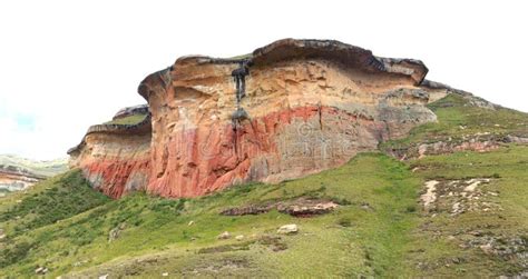 The Mushroom Rocks In The Golden Gate Highlands National Park Stock