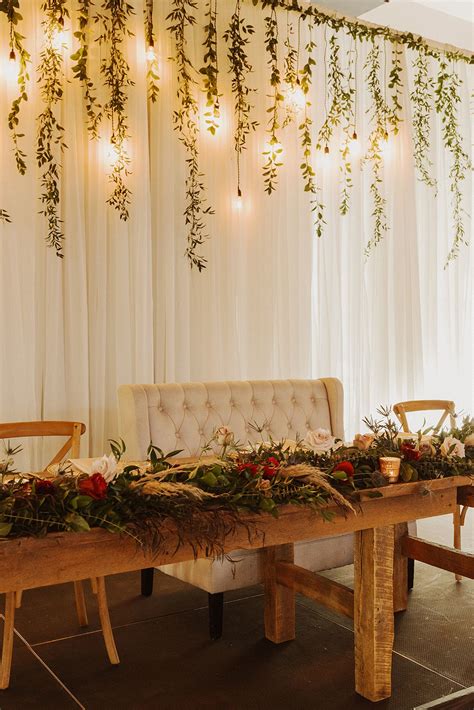 Head Table Inspiration At Wedding Reception In 2023 Bridal Table