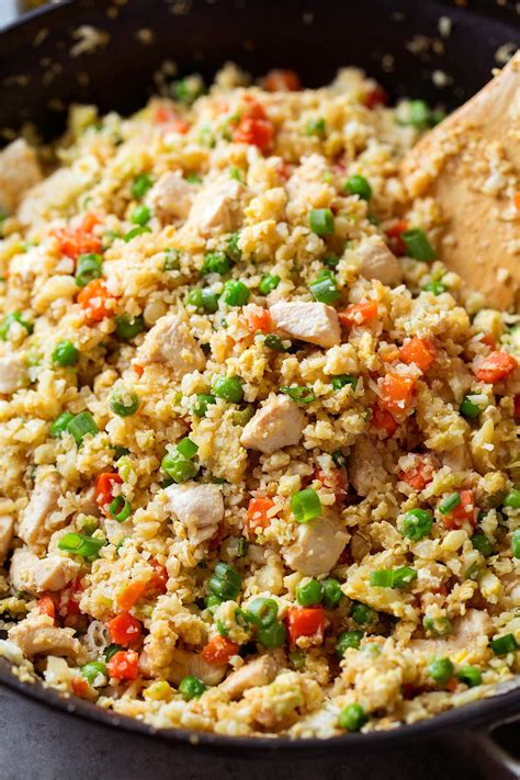 Cauliflower Chicken Fried Rice Cooking Classy