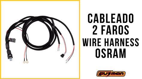 CABLEADO OSRAM 12V APTO 2 FAROS WIRE HARNESS AX 2LS YouTube