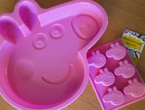 PEPPA PIG Silicone Cake Mold and Mold Tray 2 Pack for Candy - Etsy