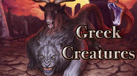 A Complete List Of Mythical Creatures And Monsters From Greek Mythology