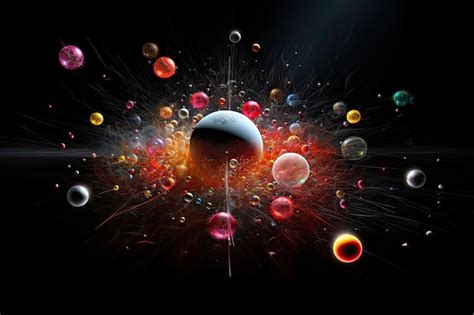 Premium Ai Image Higgs Boson Isolated On Black Background