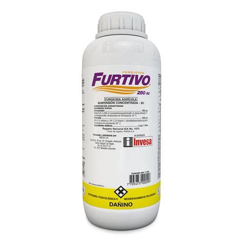 Fungicida Furtivo 250 SC X Litro Croper