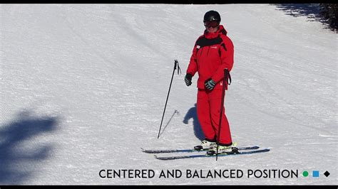 Ski Tips How To Use Balance And Position Youtube