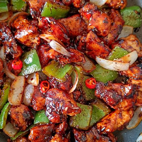 Easy Black Pepper Chicken Recipe Spoons Of Flavor