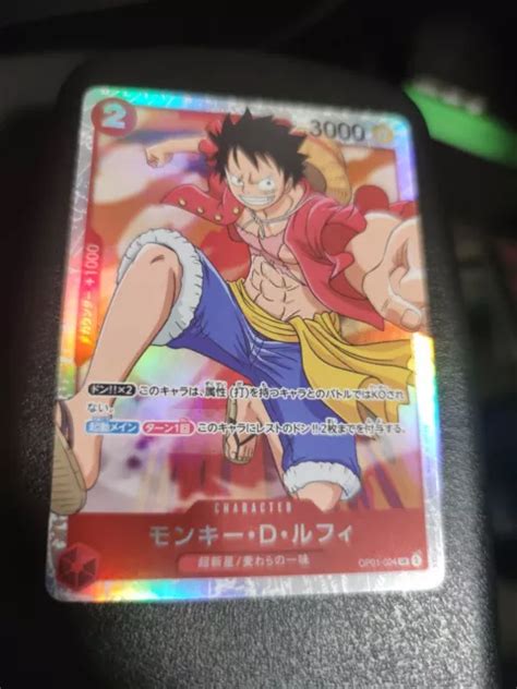 Monkey D Luffy One Piece Card Game Op Sr Bandai Shueisha Hot Sex Picture