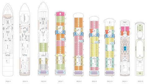 Seven Seas Voyager Deck Plans Cruiseind