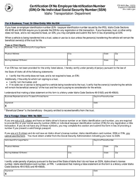 2023 Form Id Itd 3823 Fill Online Printable Fillable Blank Pdffiller