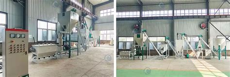 500 2000kgh Animal Feed Pellet Production Line For Poultry Cattle