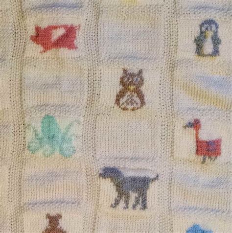 Animal-Baby-Blanket-Knitting-Patterns-1 - Free Baby Knitting