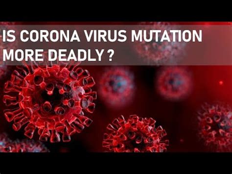 Can Corona Virus Mutate Itself Youtube