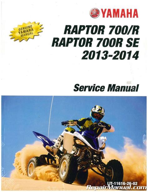 Yamaha Raptor Yfm Atv Service Manual