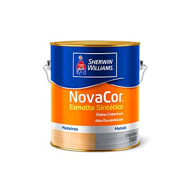 NovaCor Esmalte Sintético Acetinado Sherwin Williams BrasilSherwin