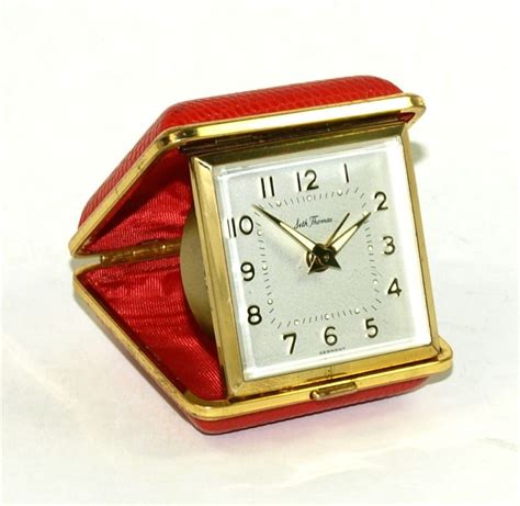 Vintage Seth Thomas Mini Travel Alarm Clock Working N107 Clock Vintage Clock Travel