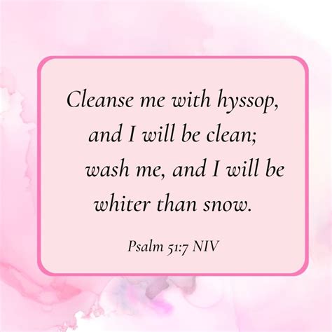 Bible Verses On Cleanliness