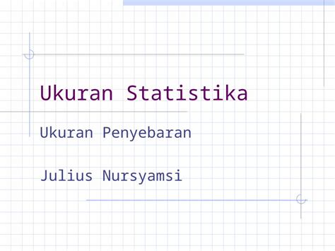 PPT Ukuran Statistik Bag 2 Ppt DOKUMEN TIPS