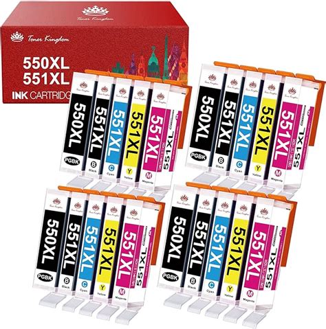 Toner Kingdom Cartuccia Di Inchiostro Compatibile Per Canon Pgi Xl