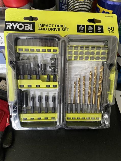 Ryobi 50 Piece Impact Drill And Drive Set Atelier Yuwa Ciao Jp