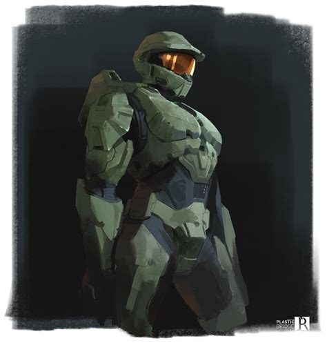 Master Chief Halo Drawn By Plastic Bridge Danbooru