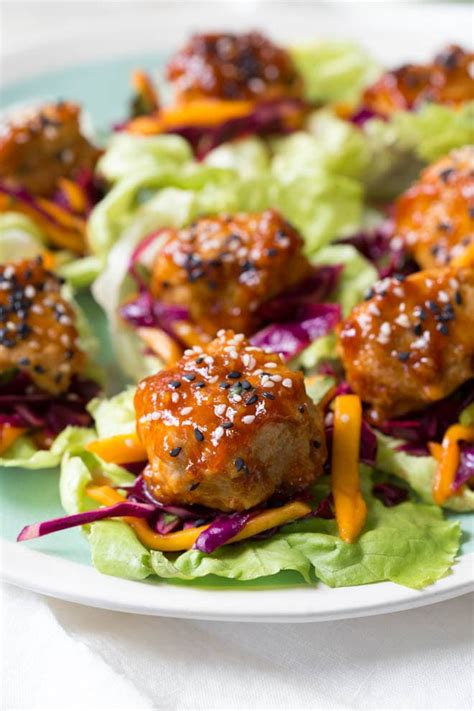 Asian Chicken Meatballs