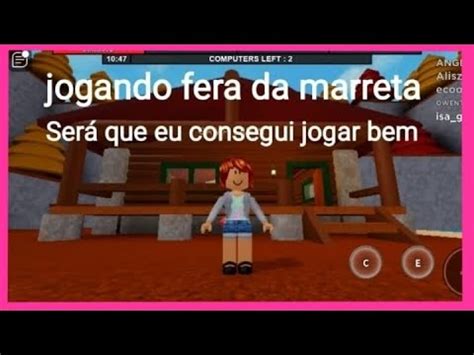 Jogando Fera Da Marreta Roblox Youtube